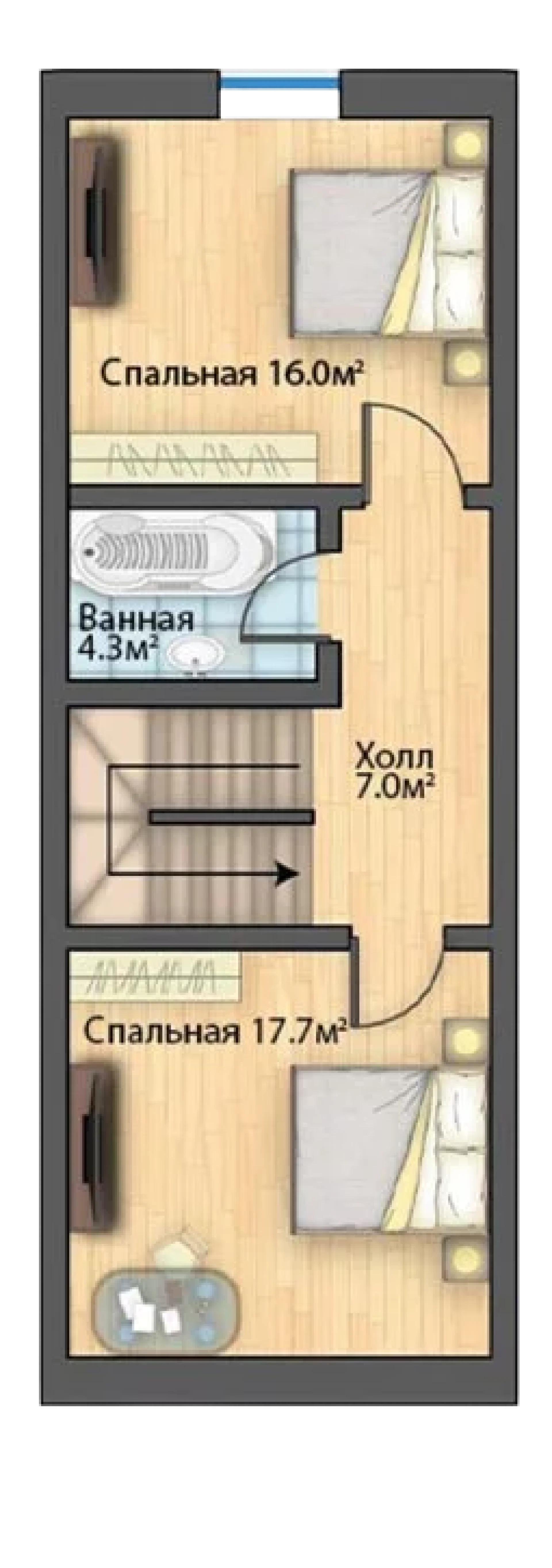 1 этаж